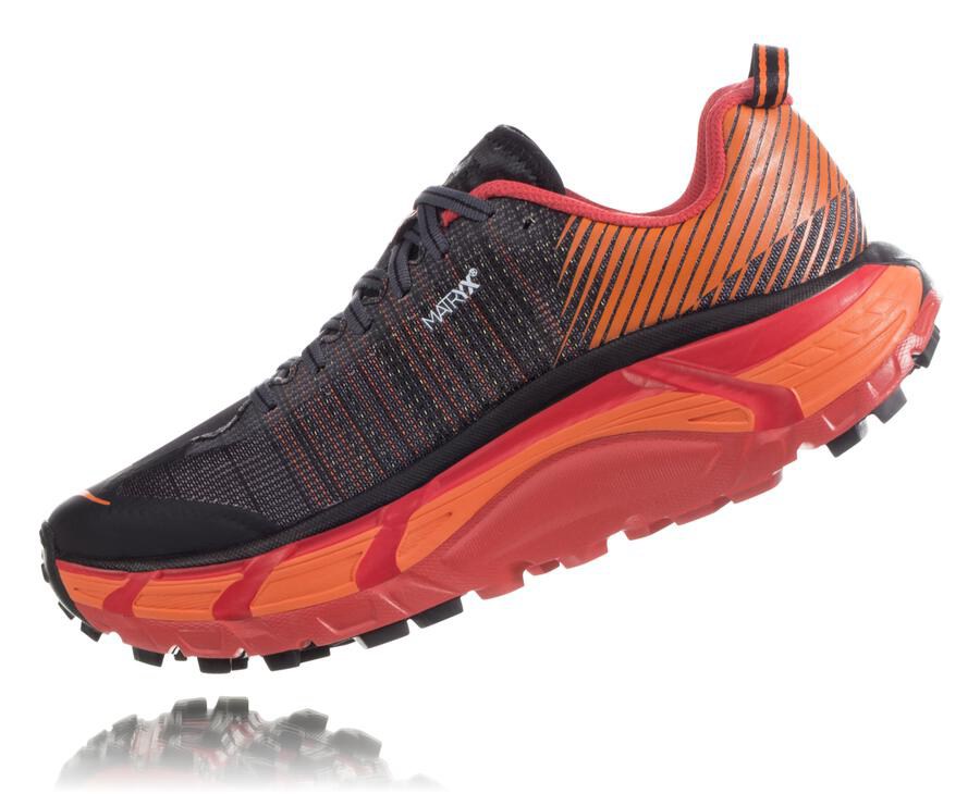 Hoka One One Trailove Tenisky Damske Čierne/Červené - EVO Mafate 2 - 05286-GVLB